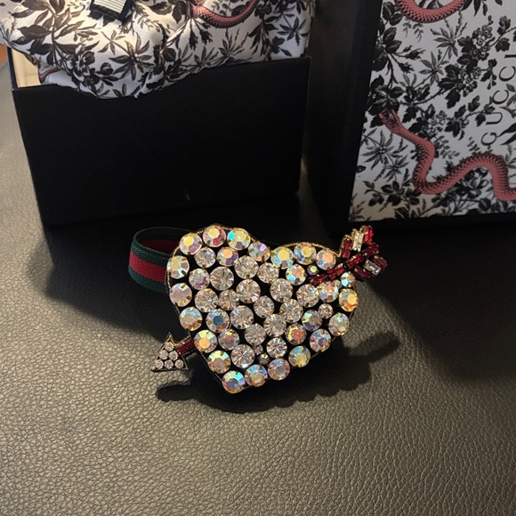 Gucci Jewelry - Gucci pierced heart bracelet